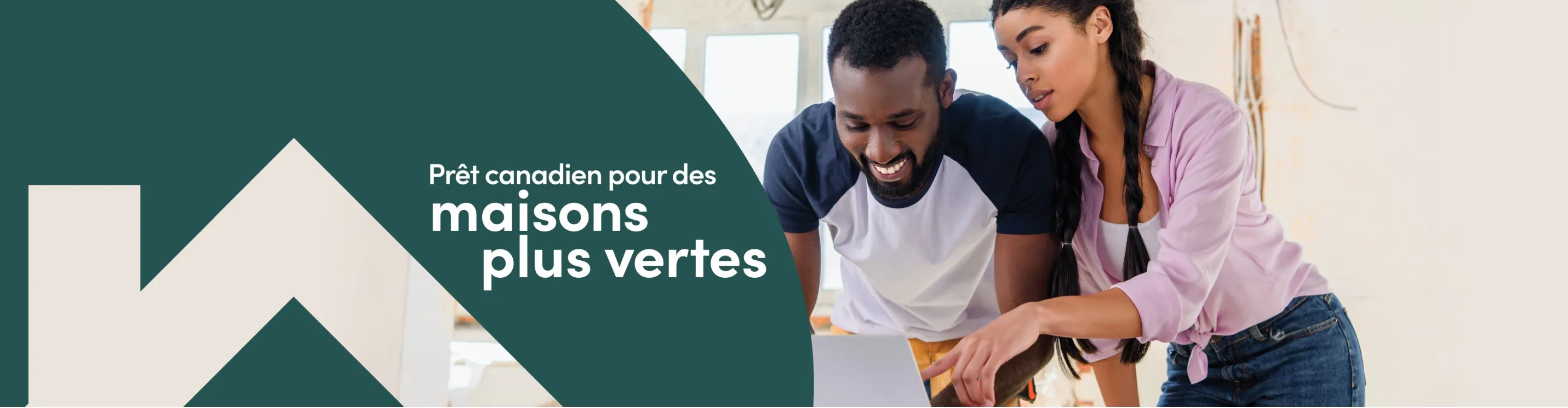 Visuel du programme canadien Maisons plus vertes.